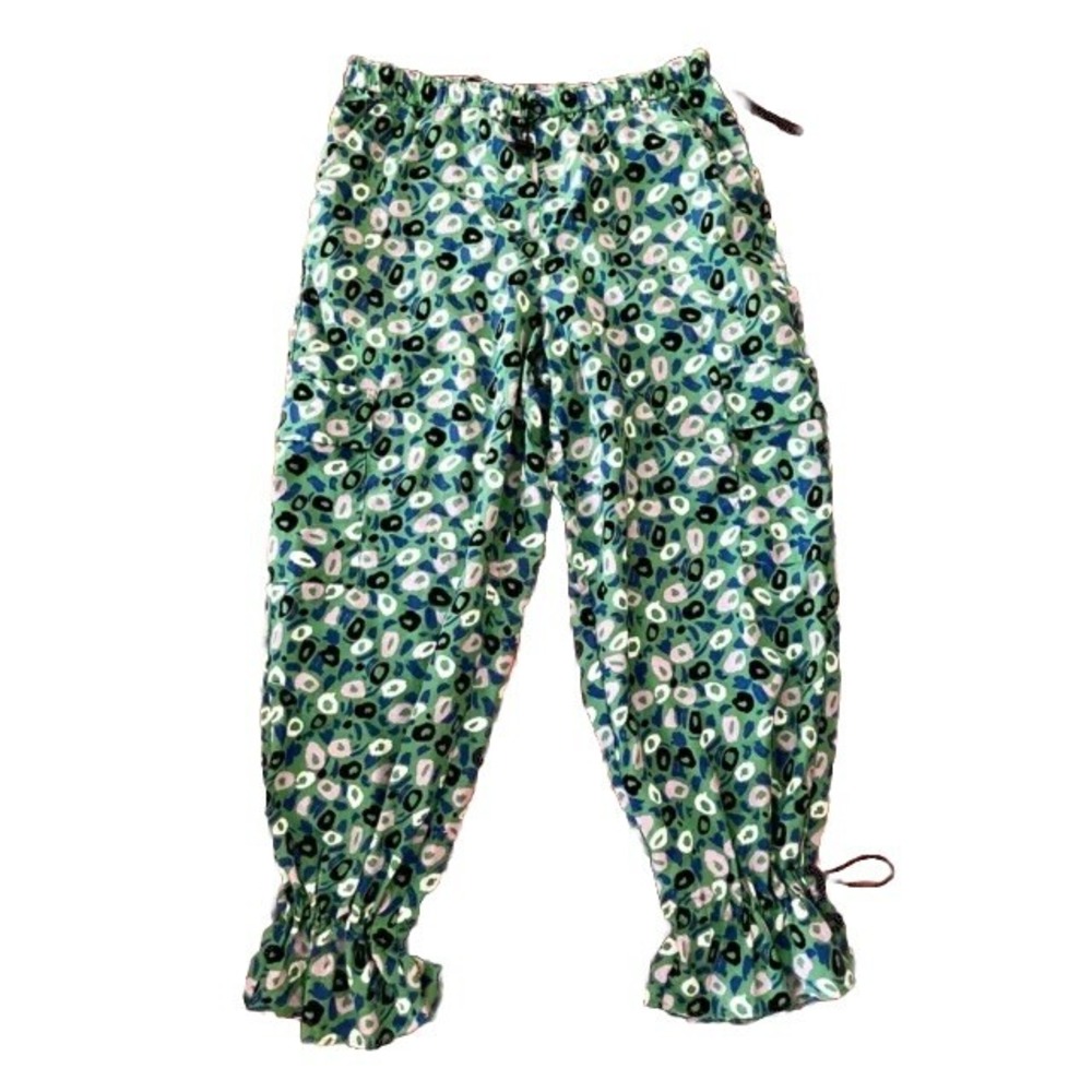 Activewear Diane von Furstenberg Pants Sz XS GREEN Utility Cargo